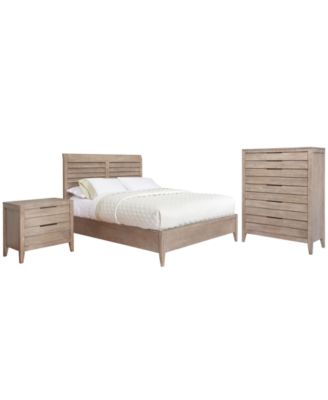 Furniture - Kips Bay 3 Piece Set (Queen Bed, Nightstand & Chest)