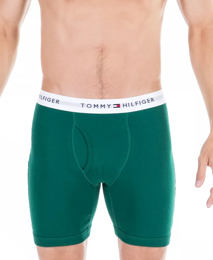 Men's Classic Cotton Boxer Briefs, 3-Pack - thumbnail 6