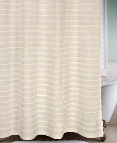 Park B Smith Retro Stripe Shower Curtain Shower