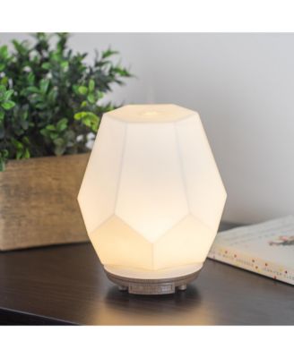 SpaRoom CrystalAir Glass Ultrasonic Essential Oil Aromatherapy Diffuser