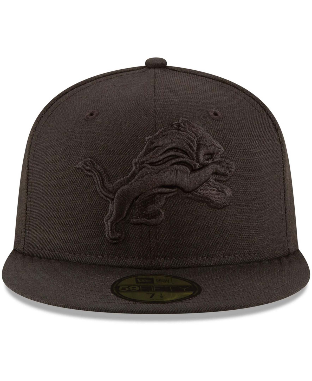 Men's Detroit Lionson59FIFTY Fitted Hat - Black