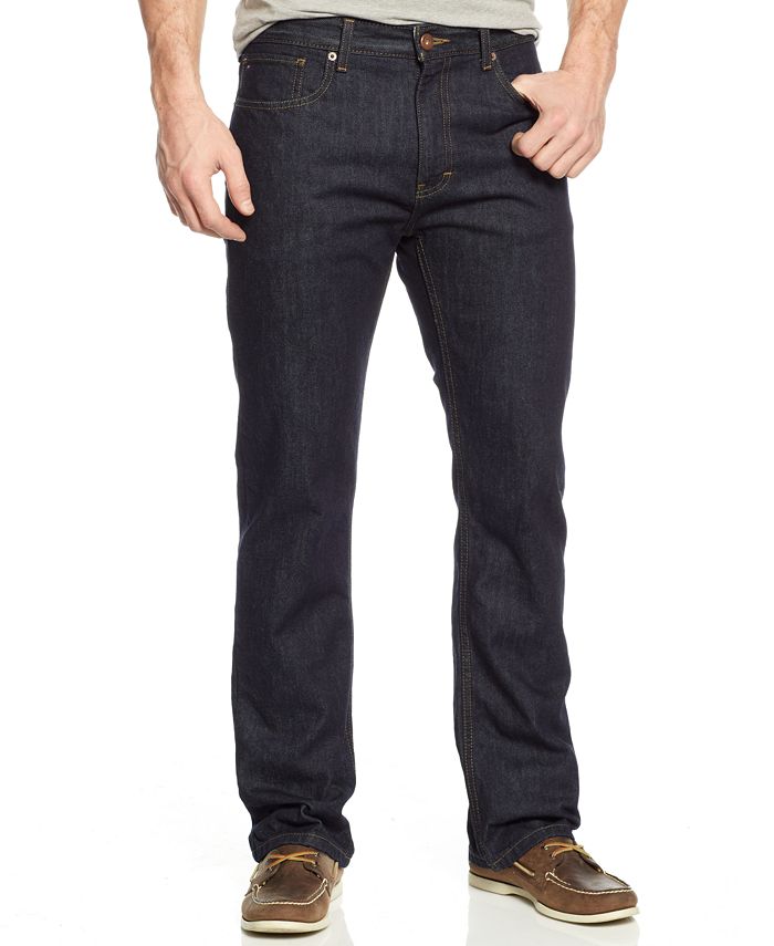 Tommy Hilfiger Men's New Bootcut Jeans, Created for Macy's - Macy's