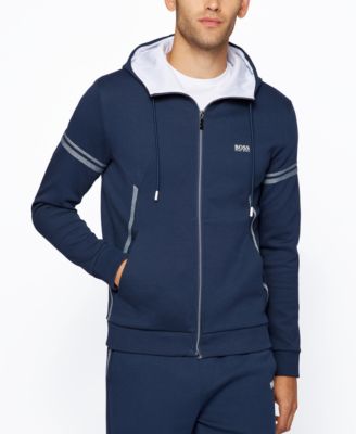 black mens hugo boss tracksuit