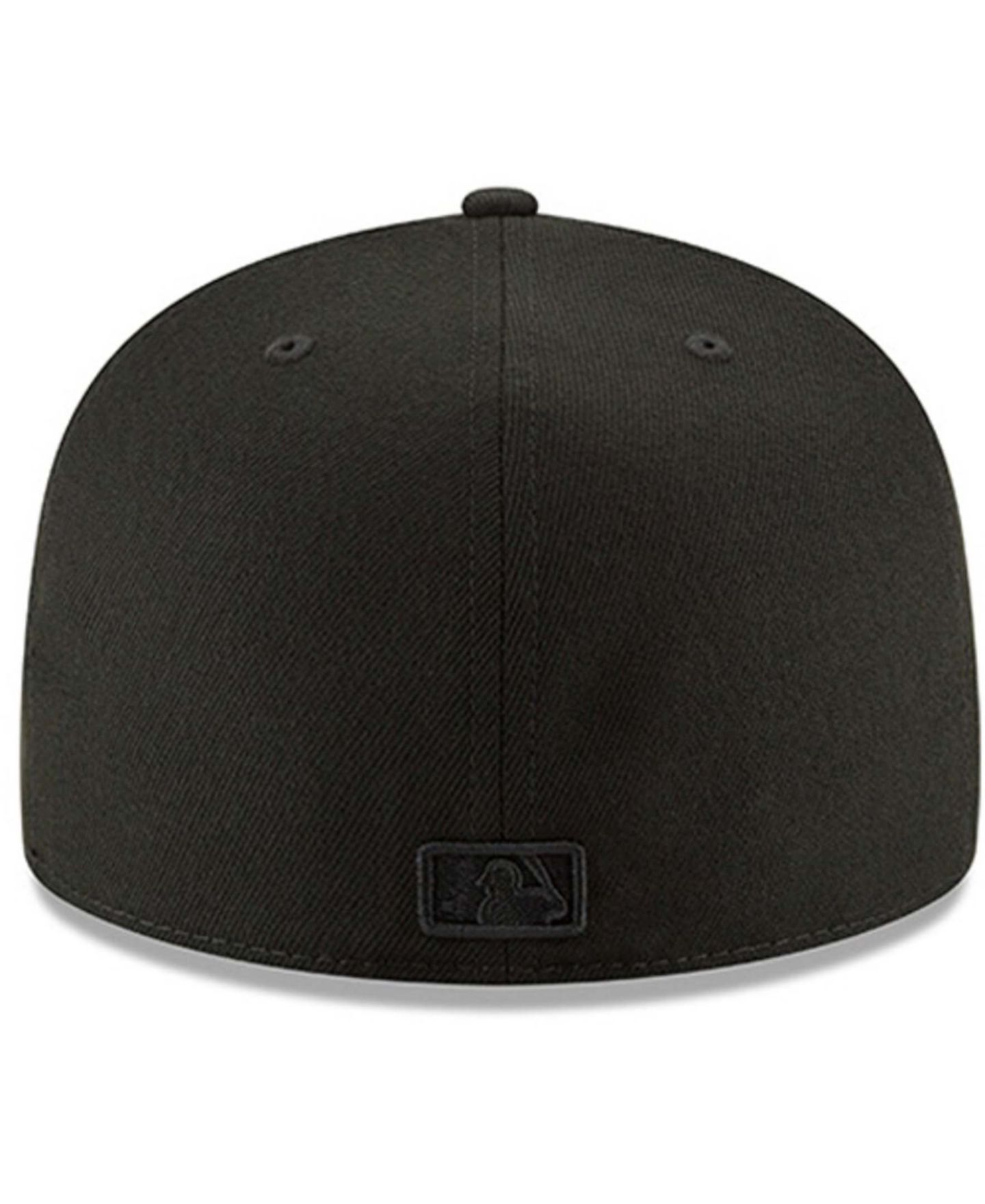 Мужская кепка New Era Black Chicago White Sox Primary Logo Basic 59FIFTY Fitted Hat — фото 2
