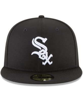 Men's Black Chicago White Sox 59FIFTY Fitted Hat