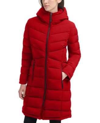 macy's calvin klein womens puffer jackets