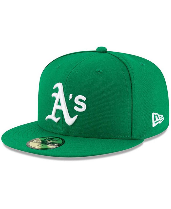 New Era Men's Green Oakland Athletics Alt Authentic Collection On-Field  59FIFTY Fitted Hat - Macy's