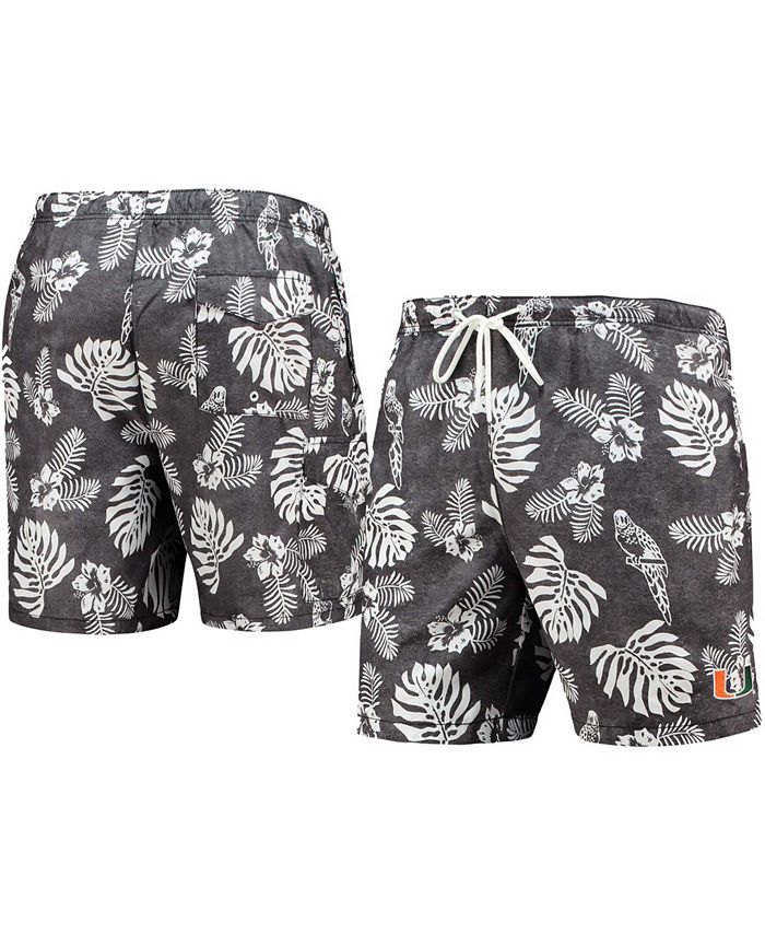 Tommy Bahama Men s Black Miami Hurricanes Naples Parrot In