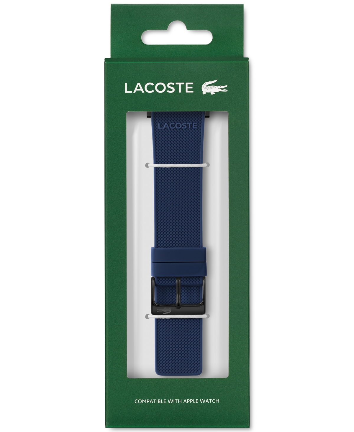 Lacoste Petit PiqueSilicone Strap for Apple Watch 42mm/44mm - Blue