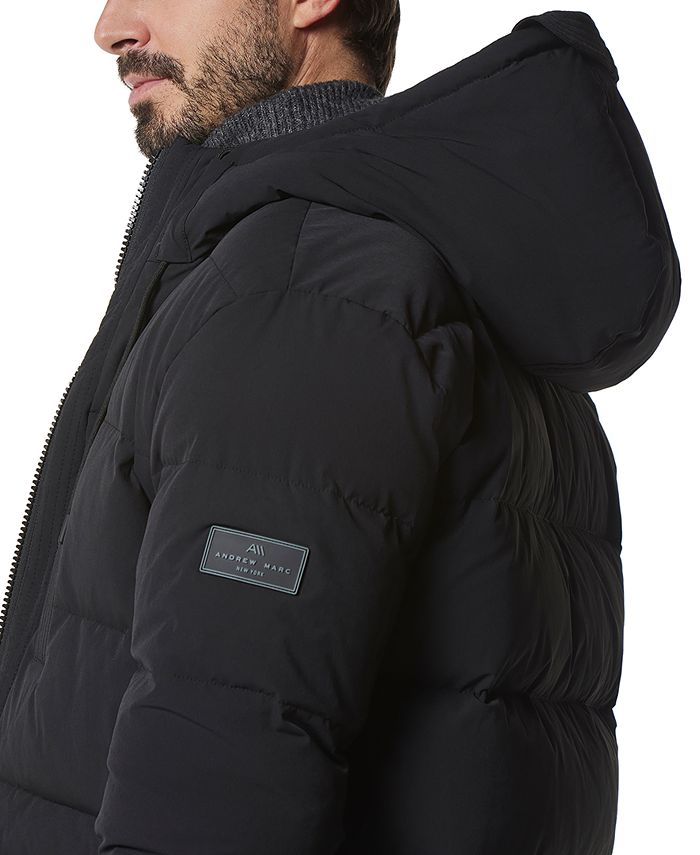 Marc new york men's crinkle down hooded parka online