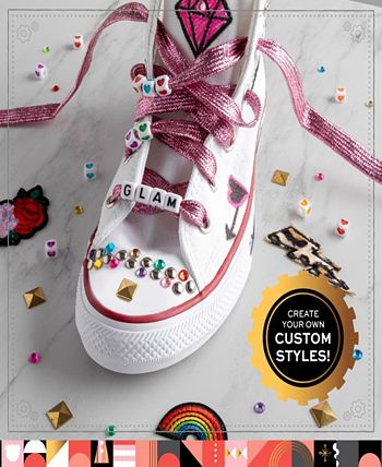 FAO Schwarz Fashion Designer Custom Shoe Decorating Sneaker Set