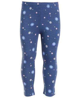 First Impressions - Toddler Girls Snowflake Sweetie Leggings