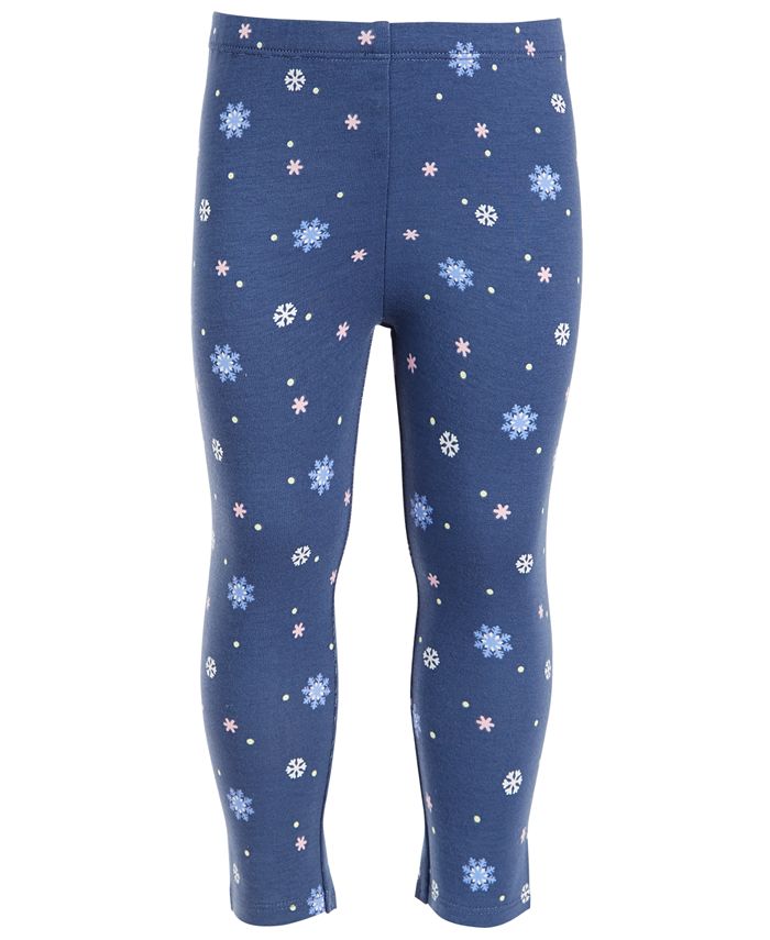 First Impressions Baby Girls Snowflake Sweetie Leggings, Created for Macy's  - Macy's