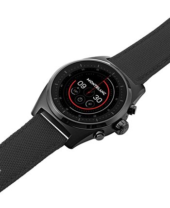 Montblanc - Men's Summit Lite Black Fabric Strap Smart Watch 43mm