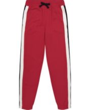 Red jogging bottoms childrens top