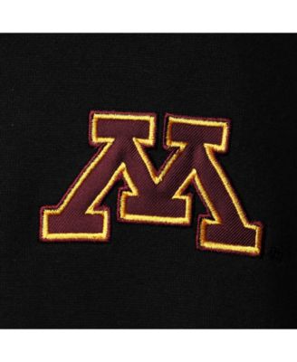 Men's Black Minnesota Golden Gophers Tortugas Logo Quarter-Zip Jacket