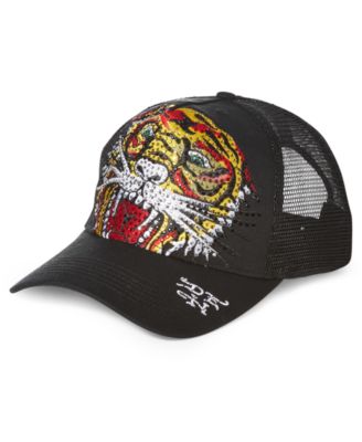 ed hardy rhinestone cap