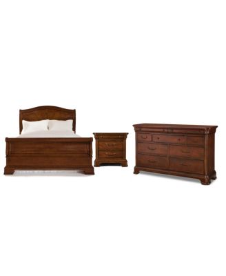 Furniture - Evolution 3pc Bedroom Set (Sleigh Queen Bed, Dresser & Nightstand)