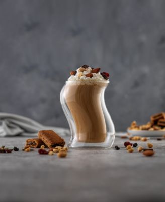 Pivot Double Wall Coffee Glasses, Set of 4