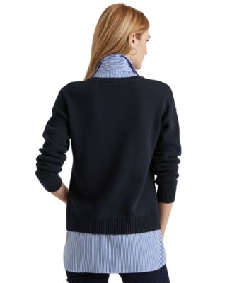 Lauren Ralph Lauren Layered-Look V-Neck Sweater