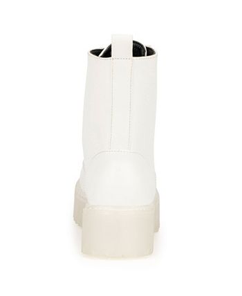 Olivia Miller Women S Gina Lug Sole Combat Booties Reviews Booties Shoes Macy S
