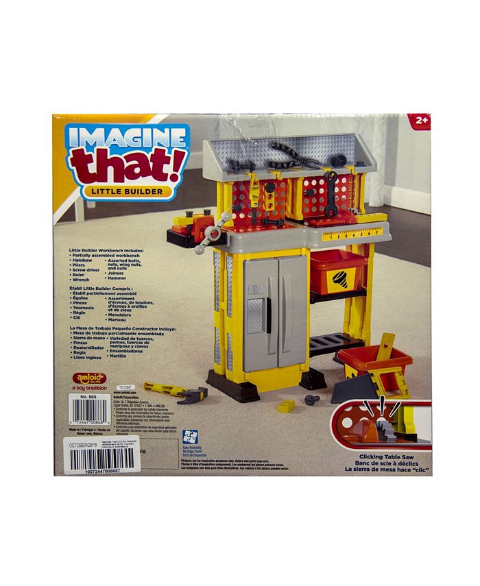 Amloid Imagine That Little Builder Work Bench, 28 Pieces Macy's