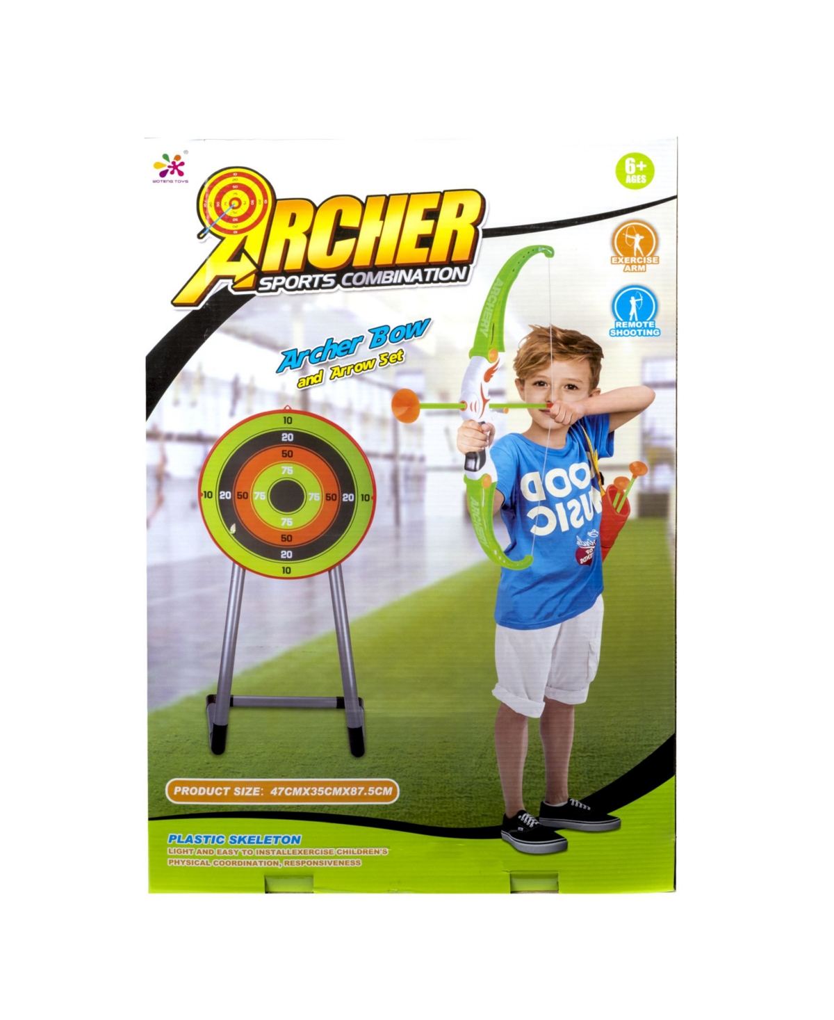 Gener8 Target Set Bow And Arrow Set, 7 Pieces In Multi