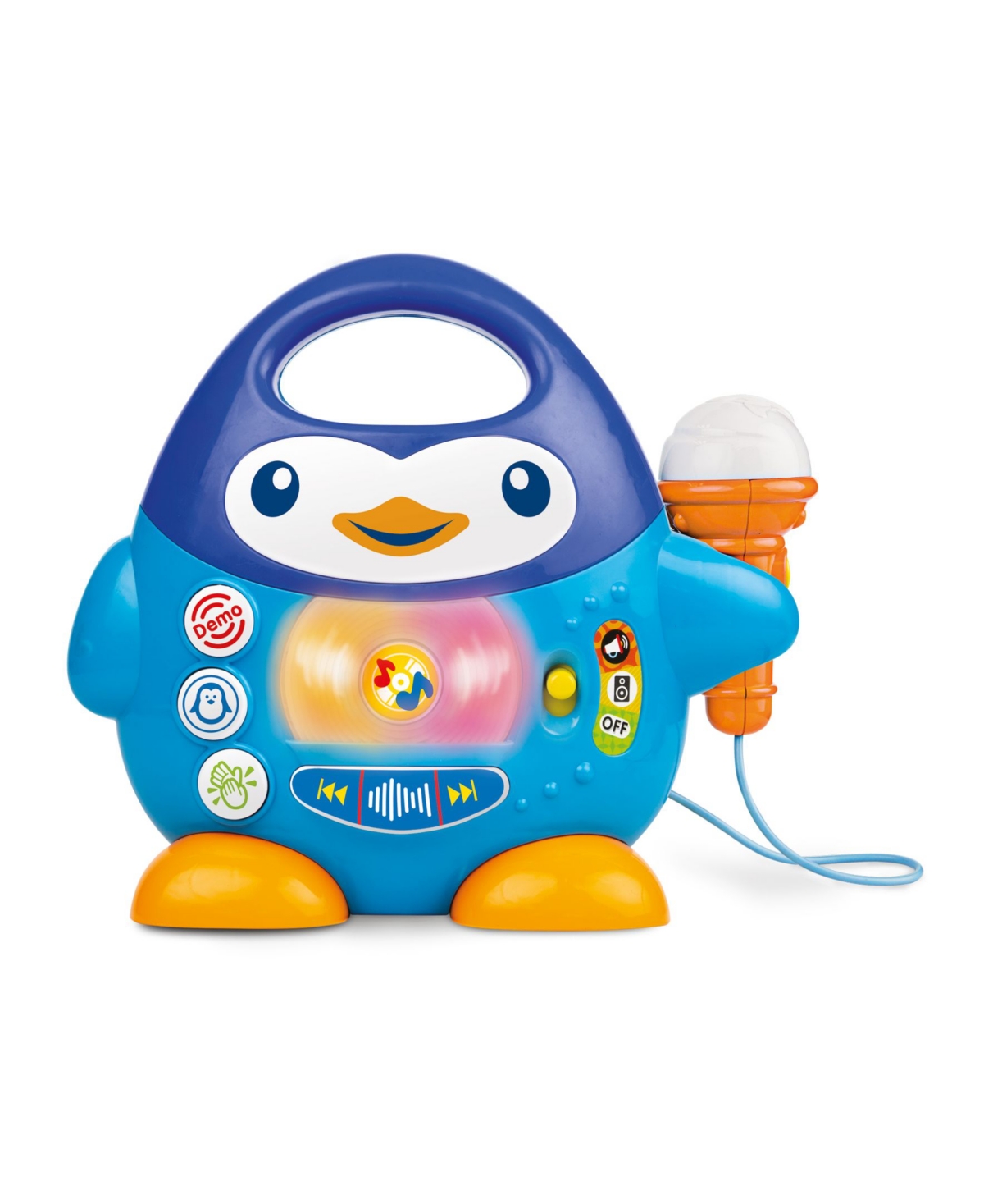 Shop Winfun Penguin Music Player With Microphone In Blue