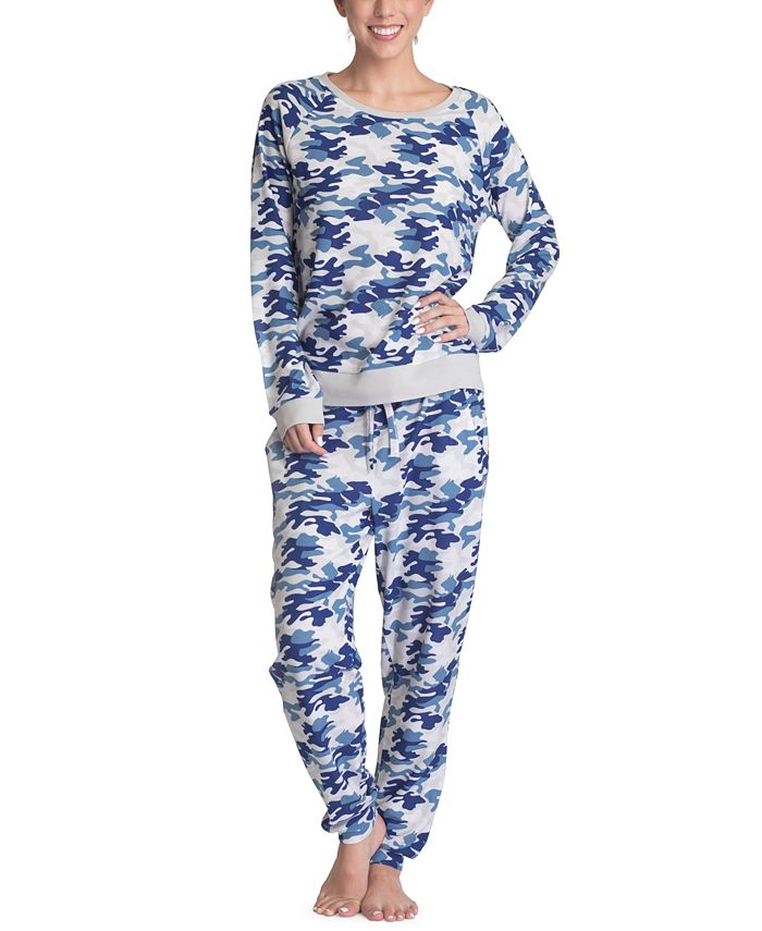 Muk Luks Butter Knit Hacci Lounge Pajama Set Reviews All Pajamas