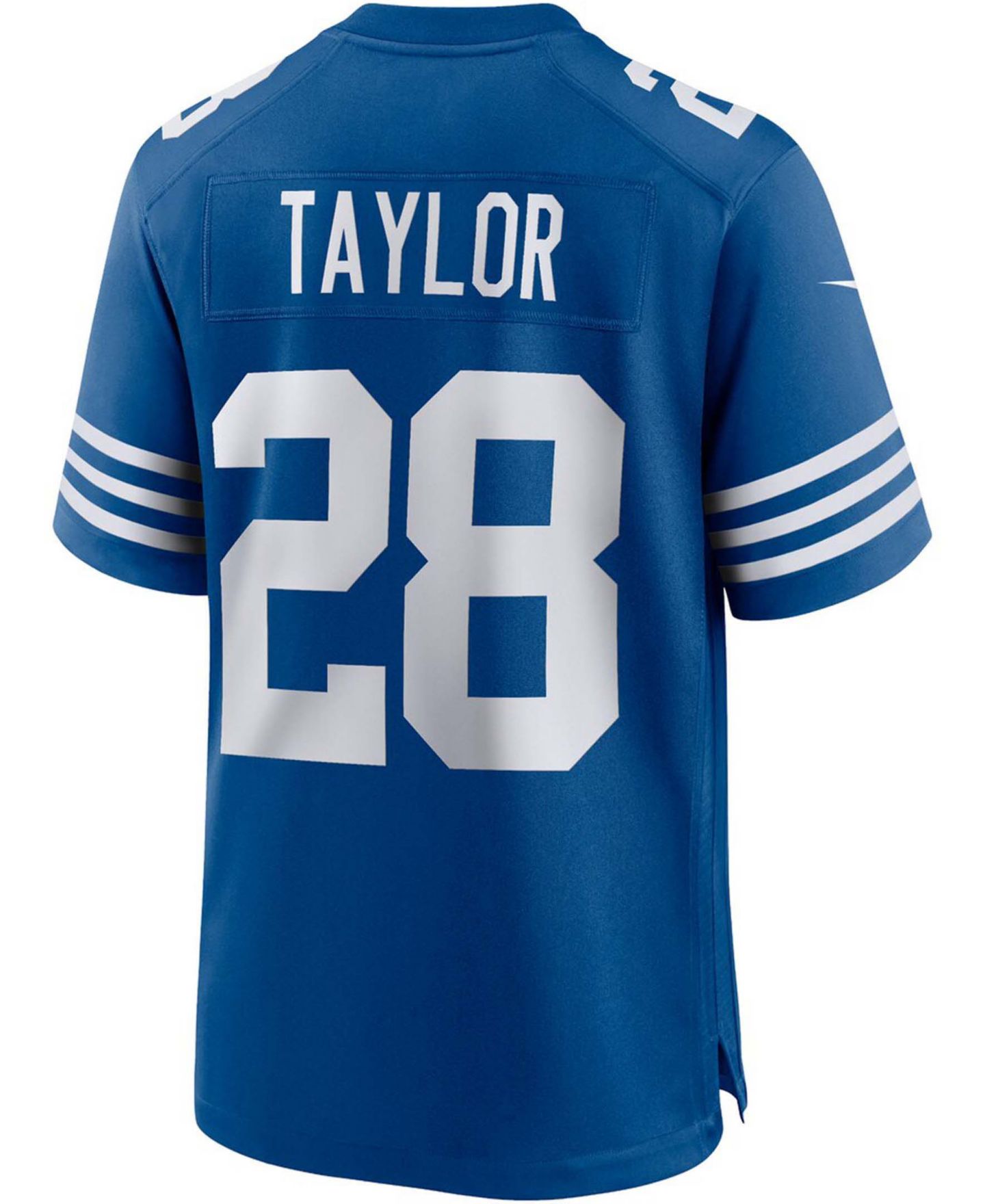 Мужской топ Nike Jonathan Taylor Indianapolis Colts Alternate Game Jersey, цвет: Королевский синий — фото 2