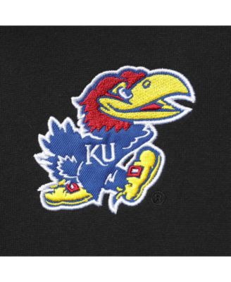 Men's Black Kansas Jayhawks Tortugas Logo Quarter-Zip Jacket