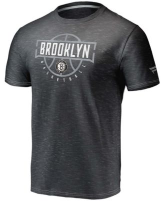 Men's Charcoal Brooklyn Nets Give-N-Go T-shirt