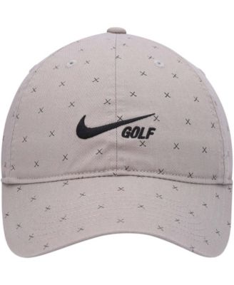 Nike Men's Gray Heritage86 Washed Club Performance Adjustable Hat