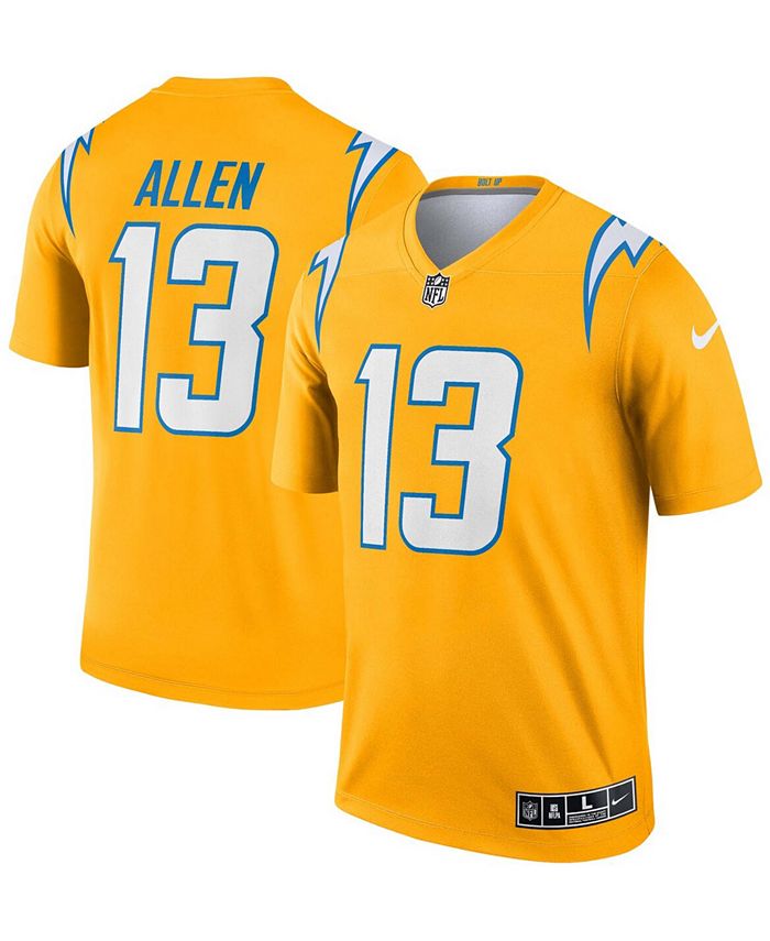 Nike Men's Keenan Allen Gold-Tone Los Angeles Chargers Inverted