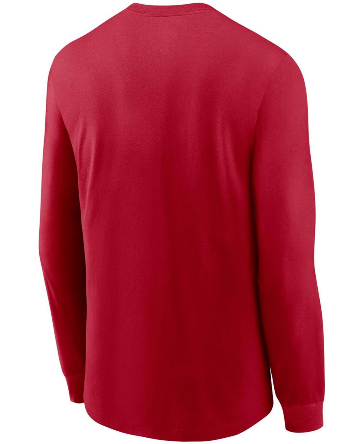 Men'sTampa Bay Buccaneers Primary Logo Long Sleeve T-shirt - Red