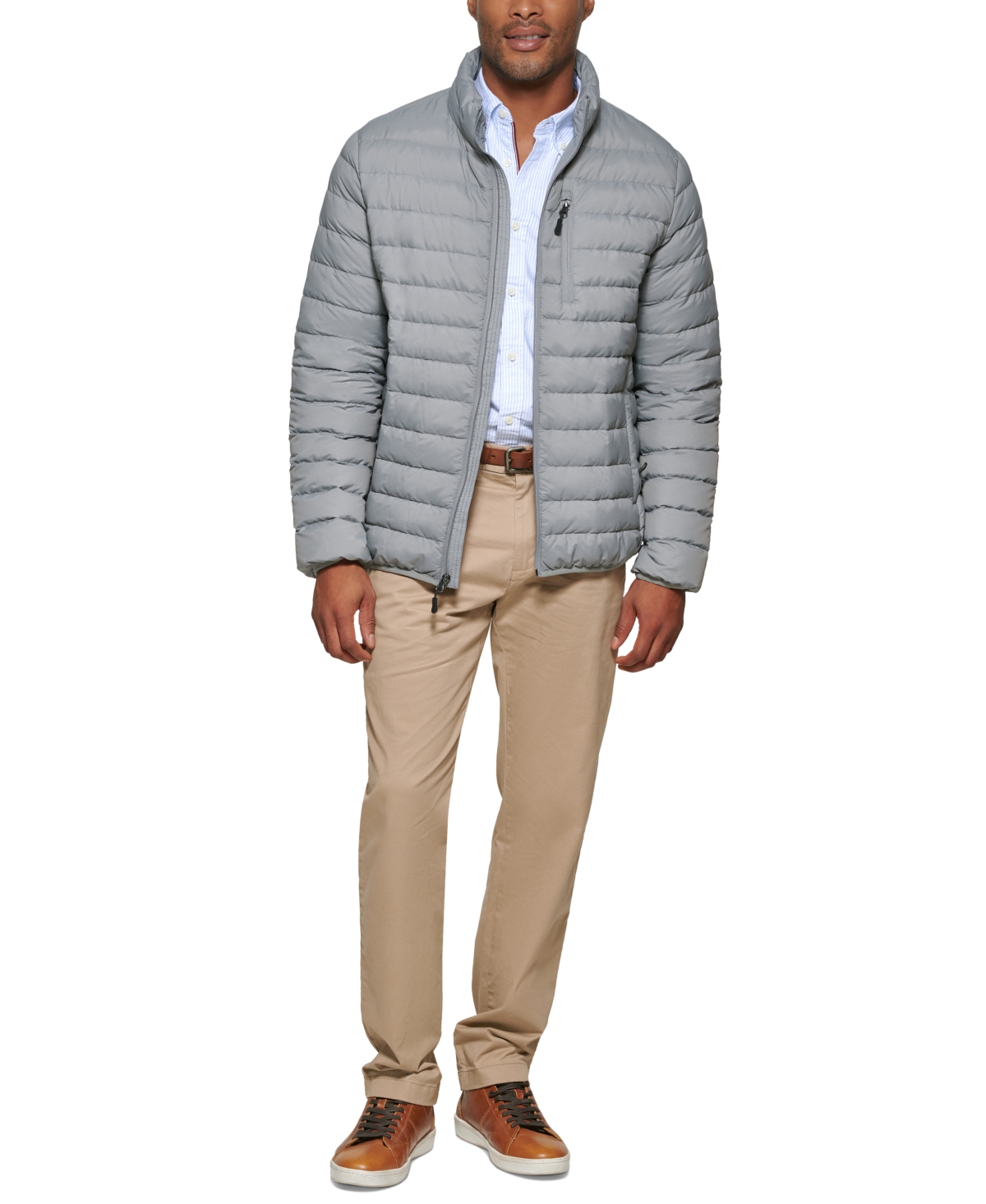 Club Room Men's Down Packable Quilted Puffer Jacket, Created for Macy's