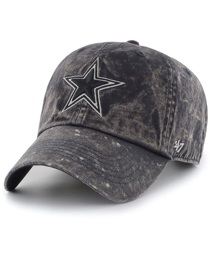 '47 Brand Men's Black Dallas Cowboys Gamut Clean Up Adjustable Hat - Macy's