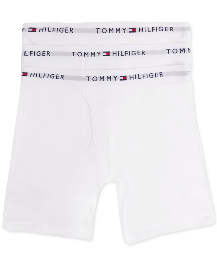 Tommy Hilfiger Men's 3Pk. Classic Cotton Boxer Briefs Macy's