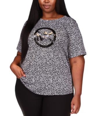 plus size mk shirt