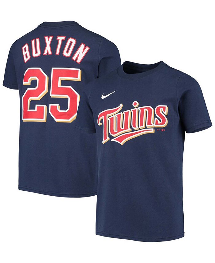 Nike Big Boys Byron Buxton Navy Minnesota Twins Player Name and