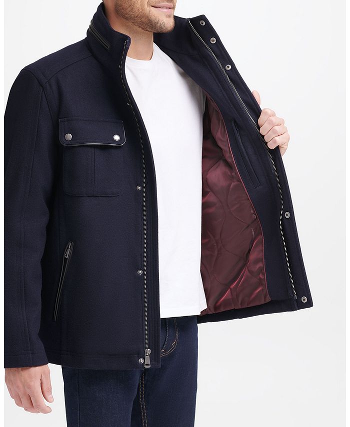 Cole haan melton wool trucker jacket Clearance