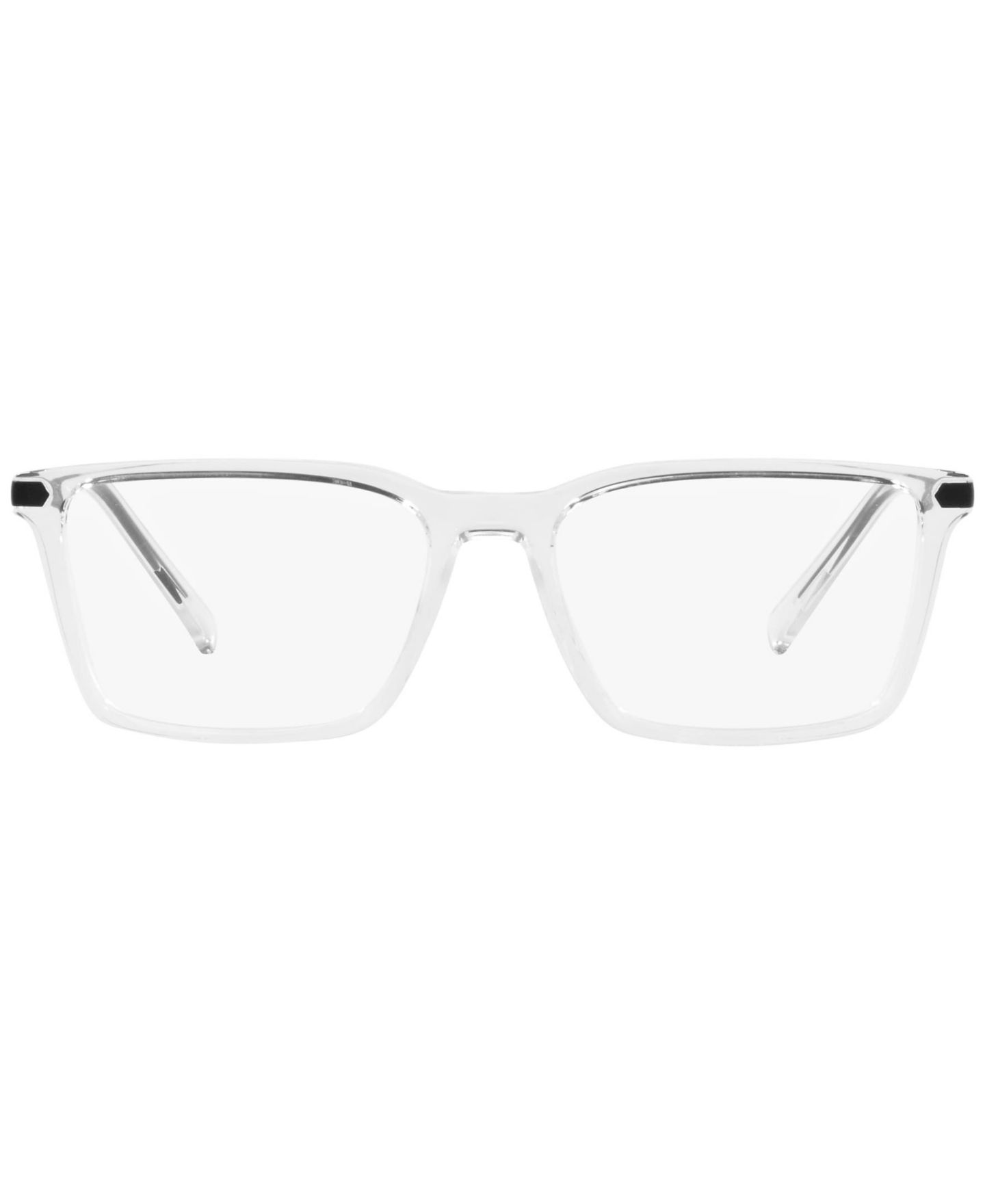 Мужские очки A|X Armani Exchange Armani Exchange Man Rectangle Plastic AX3077 Eyeglasses, цвет: Прозрачный — фото 2