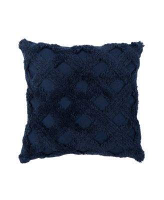 Photo 1 of Lush Décor Tufted Diagonal Decorative Pillow, 20" x 20"