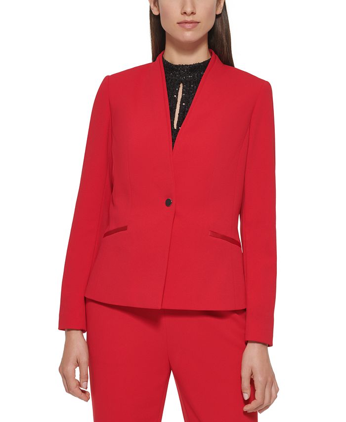 Calvin klein top red blazer
