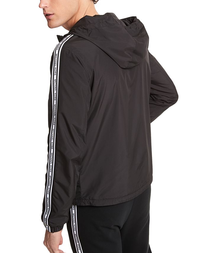 Michael Kors Men's Lightweight Packable Hooded Jacket - Macy's