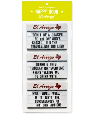 EL ARROYO - Happy Hour Magnet Set