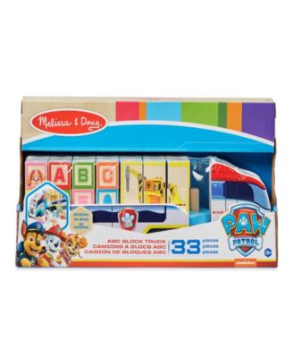 Paw Patrol Abc Block Truck