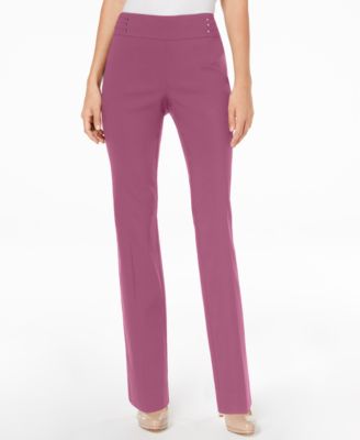 pink petite pants