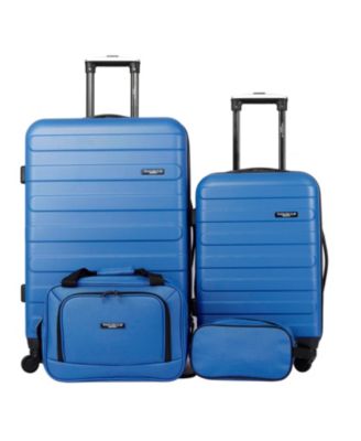 Travelers Club Austin 4 Piece Hardside Luggage Set Macy s