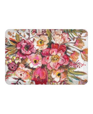 Pink Posies Kitchen Mat, 20